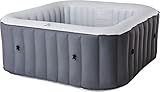 MSPA D-AL06 Delight Alpine - Bañera de hidromasaje Inflable Cuadrada para 6 Personas...