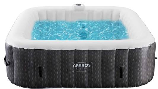 uno de los mejores spa hinchable cuadrados